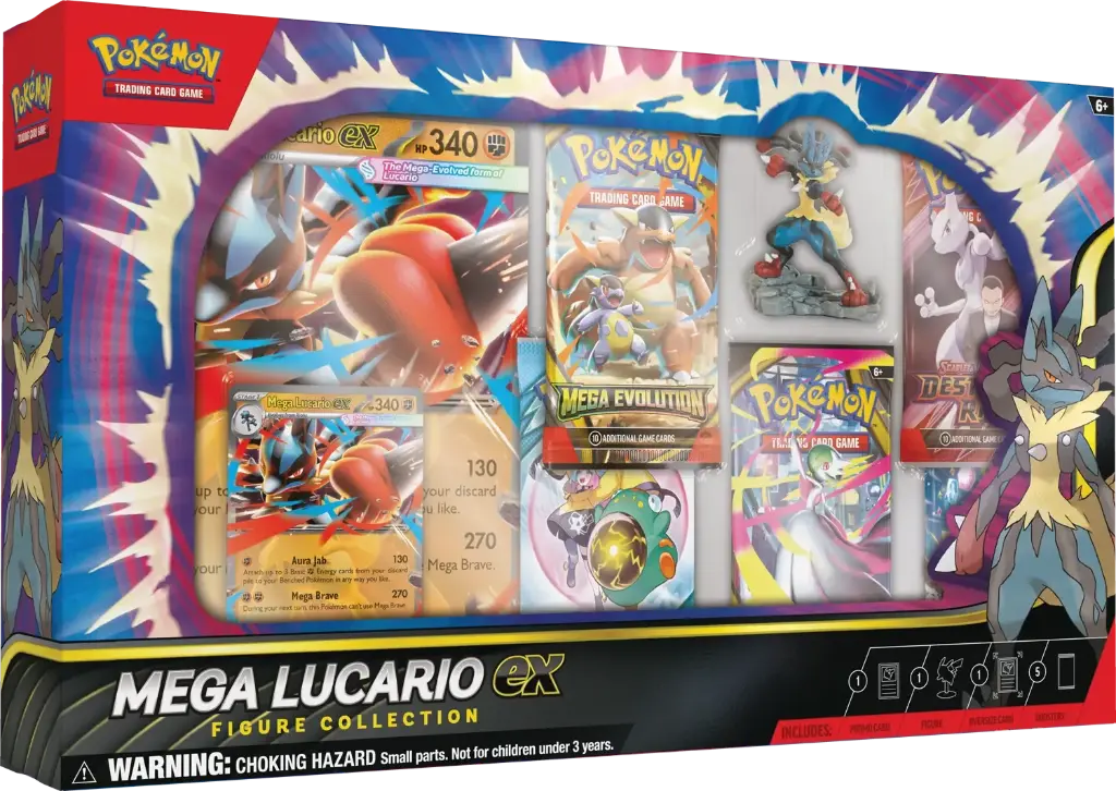 Mega Lucario ex Figure Collection
