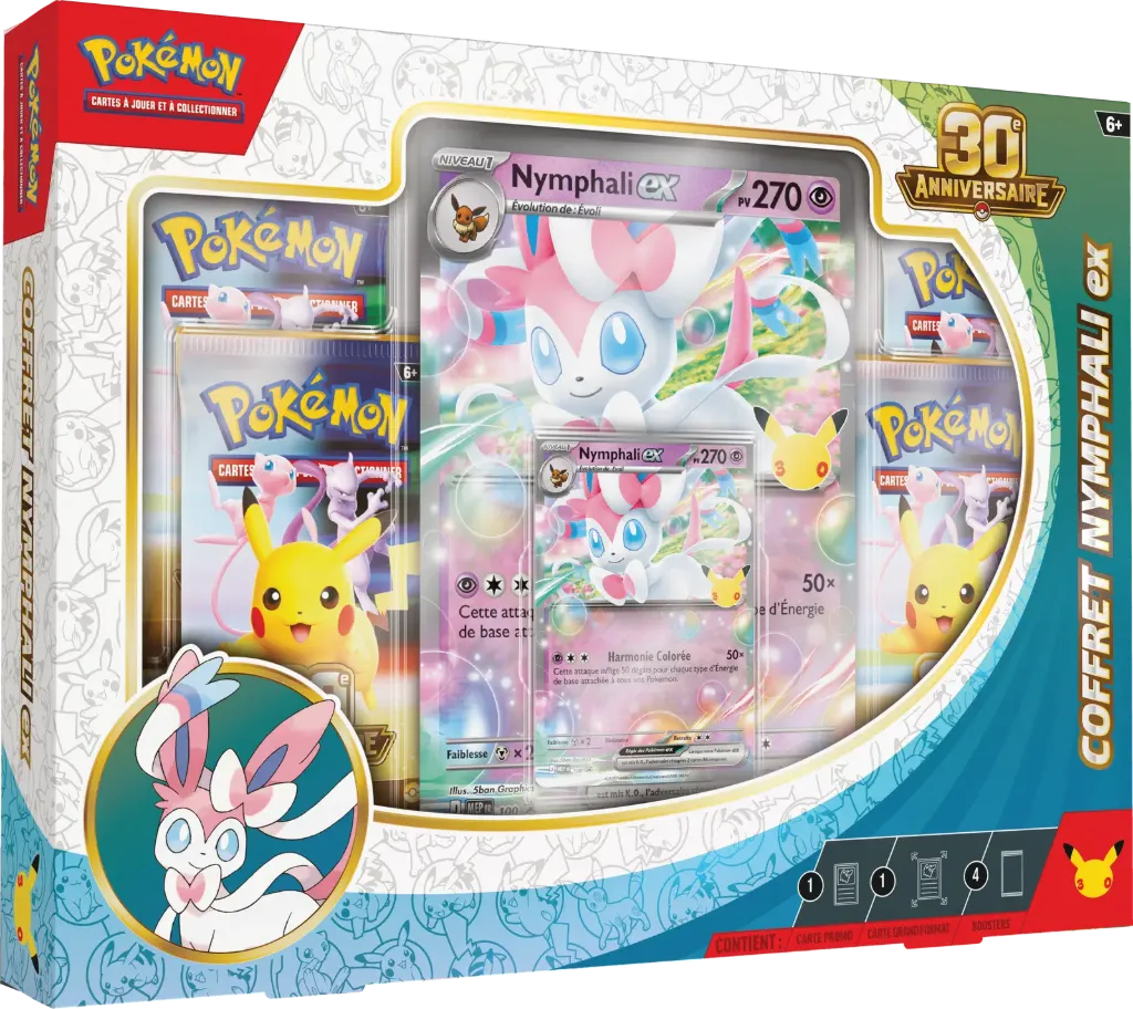 Coffret Nymphali ex 30 ans Célébrations