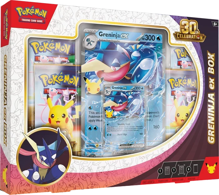 Coffret ex Greninja US 30th Célébrations