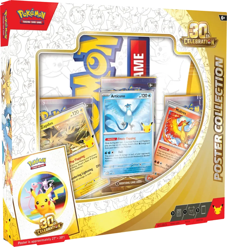 Coffret Poster US 30th Célébrations