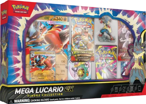 Mega Lucario ex Figure Collection